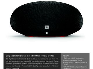 JBL® Adds New Wireless Home Speaker: JBL Playlist with Built-in